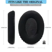 1Pair Replacement Earpads for HyperX Kingston Cloud2 HSCP Flight Stinger Alpha S