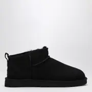 [UGG] Classic Ultra Mini black boot 10 US Black