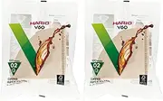Hario V60 Paper Coffee Filter, Size 02, Natural, 200ct