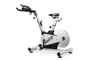 PROFLEX Heavy Duty Stationary Exercise Spin Bike, 13kg Flywheel, Pulse Sensors, LCD Display for Gym Home Fitness