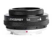 Lensbaby Tilt Lens SOL 45mm F3.5 Manual Focus for Sony αA Full Size EMS W/T