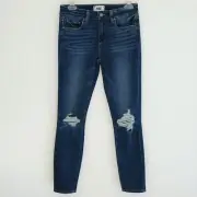 New PAIGE Verdugo Ankle Jeans Mid Rise Jagna Destructed sz 27 NWT