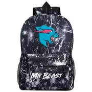 Mr Beast Lightning Cat Backpack for Boys Girls Cartoon Bookbag for School Students Knapsack Teens Travel Laptop Bagpacks Mochila 3
