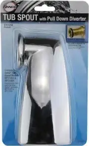 Danco 6" Pull-Down Diverter Replacement Tub Spout for Delta in Chrome 10953