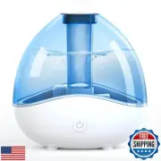 Ultrasonic Cool Mist Humidifier, Quiet Air Humidifiers for Bedroom, Desk Humi