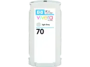 HP 70 130-ml Light Cyan DesignJet Ink Cartridge, C9390A