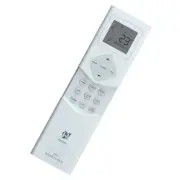 New Original RG66A(B)/BGEF For Royal Clima Midea LED AC Remote RC-P25HN RC-P61HN