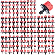 Adjustable Drip Emitters, Adjustable Irrigation Drippers | Precision Sprinkler Drip Head 100pcs - Drip Irrigation Emitters Drip Head, Spray Emitters