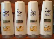 Lot of (4) Dove Dermacare Anti-Dandruff Conditioner Dryness & Itch Relief 12 oz.