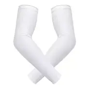 Arm Sleeves for Men Women,Compression Sleeve Arm UV Protection for sports. Large