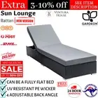 Gardeon Sun Lounge Wicker Lounger Outdoor Furniture Garden Rattan Sunlounges New