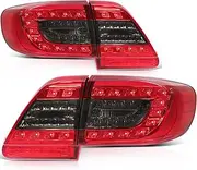 For Toyota Corolla 2011-2013 Tail Lights Driver and Passenger Side
