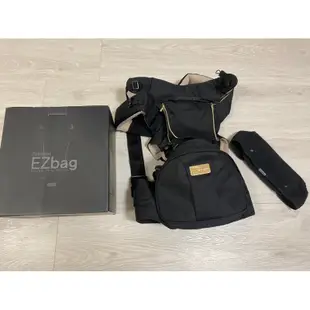 《SINBII》（原附原箱+保固書）EZbag 2.0plus 韓國正韓黑曜金全階段嬰兒背帶