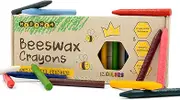 Beeswax Crayons Classic 12 Colours European Beeswax Crayons