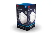 3M P2 Particulate Vertical Flat Fold Disposable Respirator Mask 25 pack