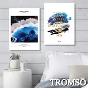 TROMSO時尚無框畫/暢藍海洋