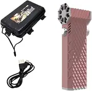 Ysyaxsyt Mini Turbofan 110000RPM Convenient Handheld Turbofan High-Speed Brushless Motor Dust Blower Stepless Speed Violent Fan C