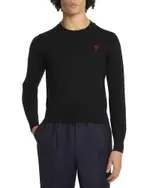 Ami De Coeur Wool Crewneck Sweater