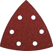 kwb Quick-Stick Velcro Sanding Triangles K 400 for 93 mm Delta Sanders (High-Grade Corundum, for Wood and Metal, Pack of 5)