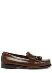 G.H Bass & CO Weejun Heritage Layton II Moc Kiltie Leather Loafers - Brown - 44 (IT44 / UK10) 44 (IT44 / UK10)