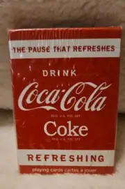 Sealed Drink Coca-Cola Branded Playing Cards Poker Refreshing Coke 2010