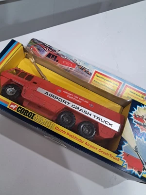 1974~ Corgi Chubb Pathfinder~ Airport RESCUE~ Water Pump Award!~ New In Box! UK