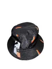 Outer Banks Reversible Bucket Hat One Size Small New With Tags Black Yellow Cap