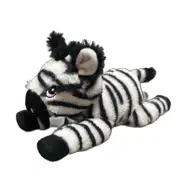 Waggly Plush Zebra Dog Toy