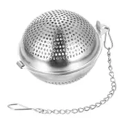 1 Pcs Tea Infuser Filter, Tea Strainer, Tea Ball, Silver