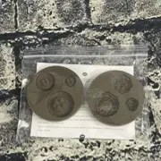 Stampin' Up! BUTTONS & BLOSSOMS SIMPLY PRESSED MOLDS For Use w/ Air Dry Clay
