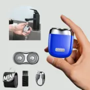 electric mini travel shaver men rechargable waterproof