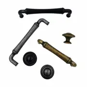 Hampton kitchen Drawer handles Hervey Bay antique pewter/ rustic brass /matt black
