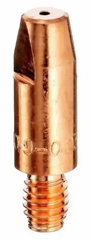 Bossweld 92.01.25.09 - Contact Tip 0.9mm x M6 x 8mm Diameter x 28mm Long 10 Pack Binzel Style BZ15 BZ15E BZ24 BZ25 BZ36