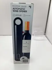 Sharper Image Automatic Universal Wine Bottle Opener With Removable Foil Cutter
