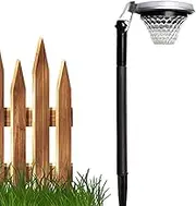 Solar Lights Outdoor | Patio Decor Lamp,Weatherproof Solar RGB and Warm White Lights for Patio, Porch, Backyard, Pathway, Yard