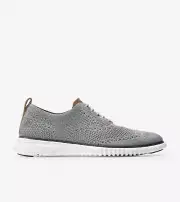 Cole Haan 2.Zerogrand C27947 Men's Size 13 Gray Wingtip Oxford Shoes FZP563