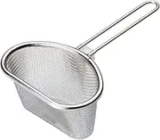 Shimomura Planning 35690 Boiled Colander That Can Separate 2 Types of Ingredients, Made in Japan, Dishwasher Safe, Can Be Drained, Can Be Hooked on a Pot, for Making Ramen or Pasta, Time-Saving,