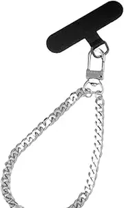 [Maya J] Cuban Link Wristlet Chain, White, White