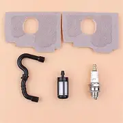 Air Fuel Filter Line Candle Spark Plug Service Kit For Stihl MS170 MS 170 017 Chainsaw Replacement Parts