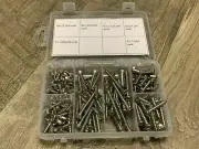 150 pcs #8 phillips oval stainless steel trim screw assortment fits Ford Edsel (for: Lincoln)