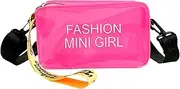 [Generic] Transparent Jelly Small Bag Women Fashion Crossbody Bag Fashion Summer Fairy One Shoulder Messenger Bags For Teens Pvc Cute Bag Big Purse for