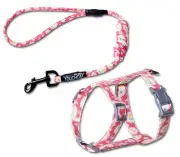 Touchcat ® 'Radi-Claw' Durable Cable Cat Harness and Leash Combo