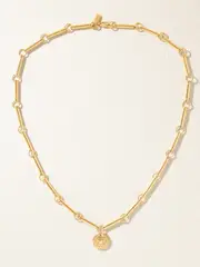 [Foundrae] Foundrae - True Love 18-karat Gold Diamond Necklace - One size One size Gold