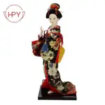 [HZHAIYAA1.TW]12寸日本和服藝妓娃娃傳統日本藝妓和服娃娃雕塑配傳統復古和服