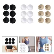 6Pcs Bra Pads Inserts Breathable Split for Sports Bra Soft Bra Cups Inserts