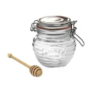 Kilner Honey Pot With Dipper, 13.5 Fluid Ounces