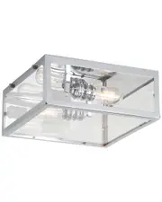 JONATHAN Y Designs Grayson 12in LED Flush Mount