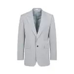 [Alexander Mcqueen] Alexander Mcqueen-Grey Wool And Mohair Jacket-Uomo 50 IT