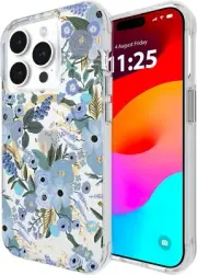 Case-Mate Rifle Paper Case MagSafe | iPhone 15 Pro - Garden Party Blue