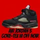 【NIKE 耐吉】休閒鞋 Air Jordan 5 Gore-Tex W Off Noir 黑紅 女鞋 男女段 DR0092-001